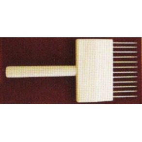 Gobelingaffel, tr&aelig; m. st&aring;lt&aelig;nder