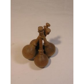 4 stk. runde slyngstokke