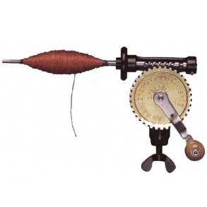 Spoleapparat til vvning tynd eller tyk spindel